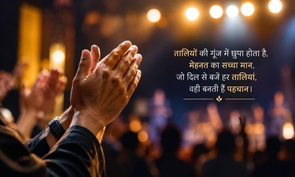 Taliyo ke liye shayari in hindi text