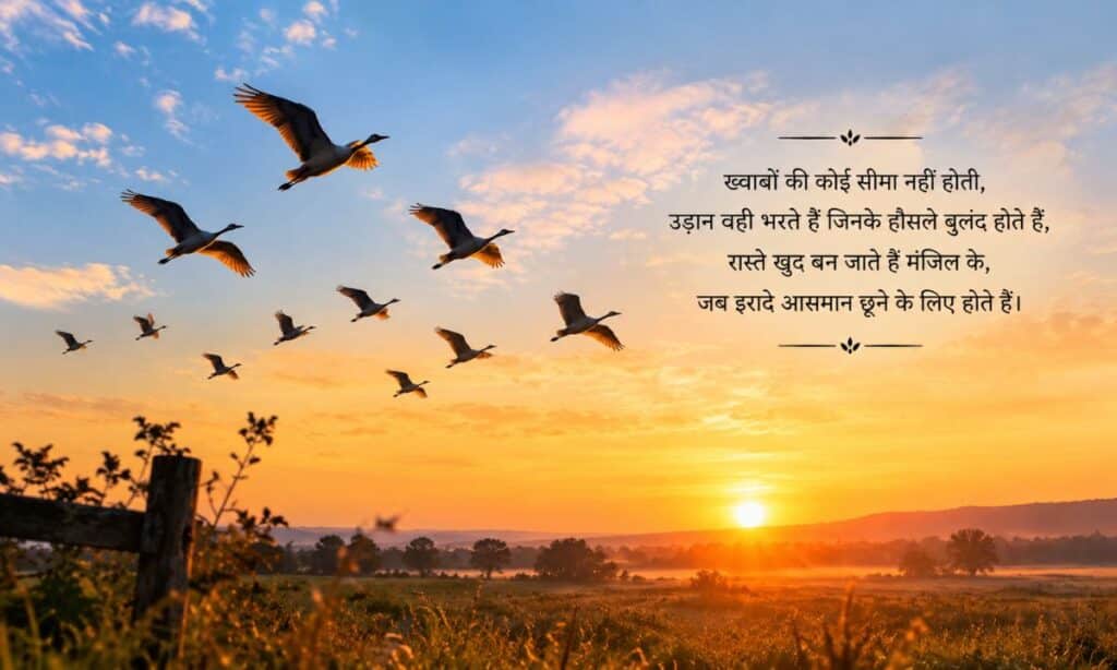 Udaan shayari in hindi