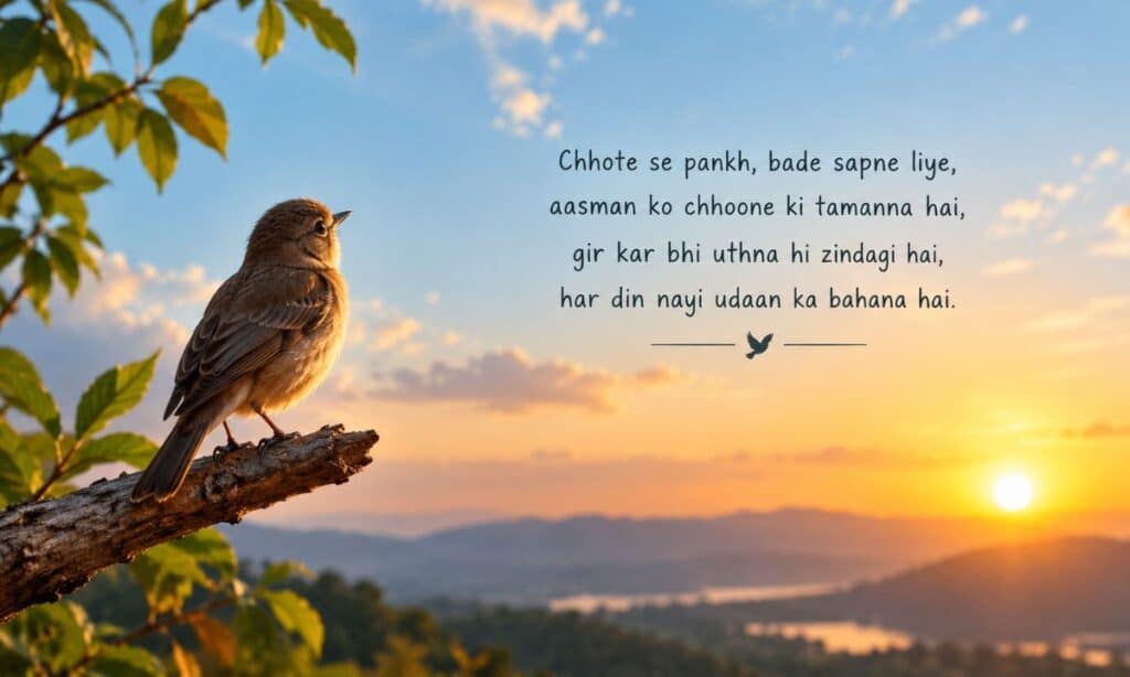 Udaan shayari on life